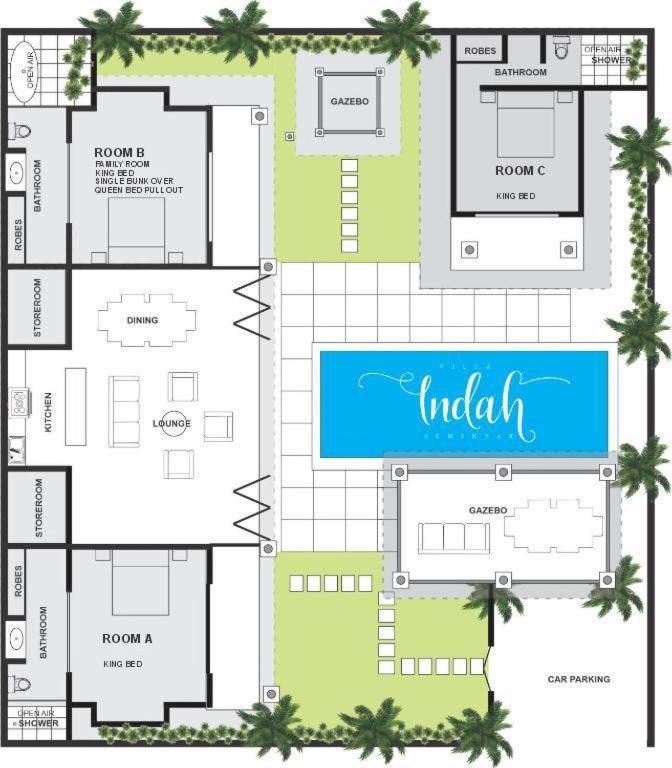 Beautiful Villa Indah Seminyak Zewnętrze zdjęcie